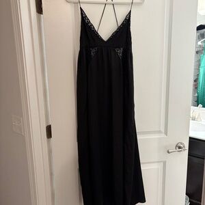 NWOT Zara Strappy Open Back Maxi Dress
